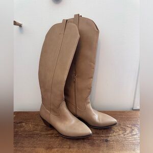 Tan Knee-High White Mountain Women's Boots